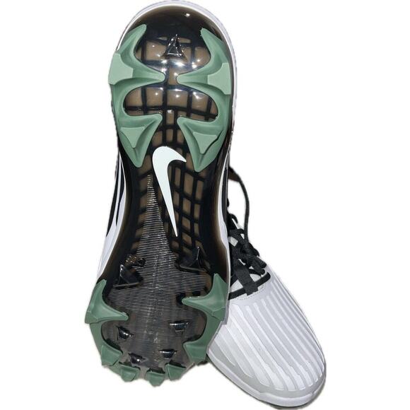 Nike Force Savage 3 Dark Green/White DA5453-112 Football Cleats Size 15 New RARE - Picture 3 of 7